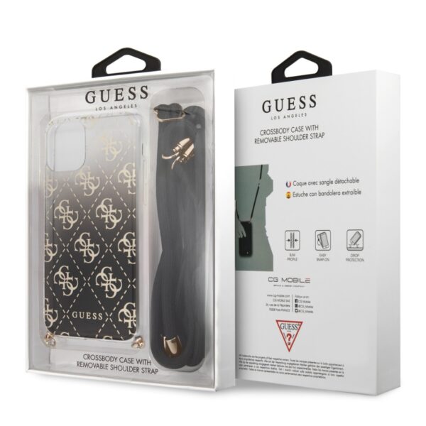 Funda Guess con colgante para Apple iPhone 11 Pro negra - Imagen 4