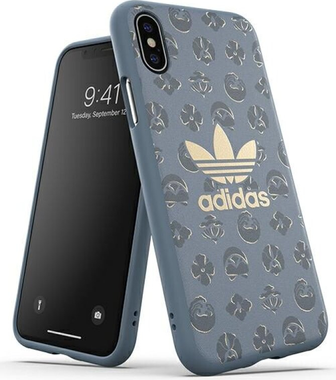 Carcasa Adidas SHIBORI FW19 para Apple iPhone Xs/X estampado azul