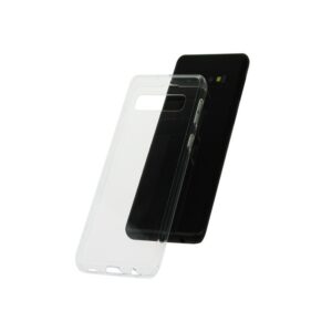 Carcasa Muvit Skin para Samsung Galaxy S10 vidrio templado marco transparente