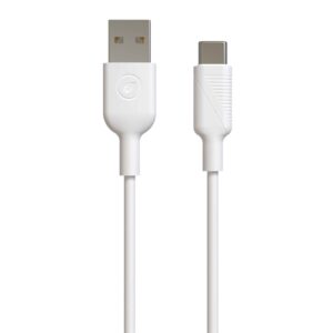 Cable Muvit for change USB a Tipo C 3A 3m blanco