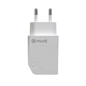 Transformador Muvit for change Tipo C PD 18W blanco (NUEVO)