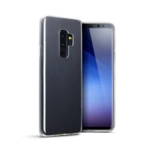 Carcasa Muvit Cristal Soft para Samsung Galaxy S9 Plus transparente