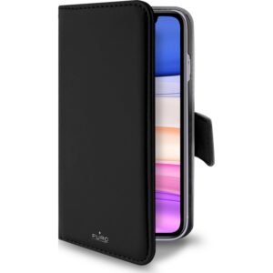Funda PURO wallet para Apple iPhone 11 carcasa extraible negra