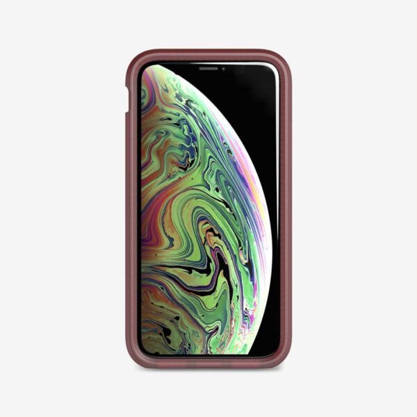 Carcasa Tech21 Evo Luxe para Apple iPhone X/Xs rojo. - Imagen 2