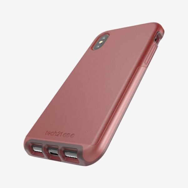 Carcasa Tech21 Evo Luxe para Apple iPhone X/Xs rojo. - Imagen 5