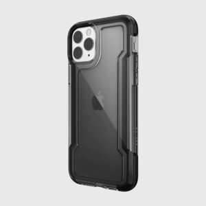 Funda Xdoria Defense Clear para Apple iPhone 11 Pro negra