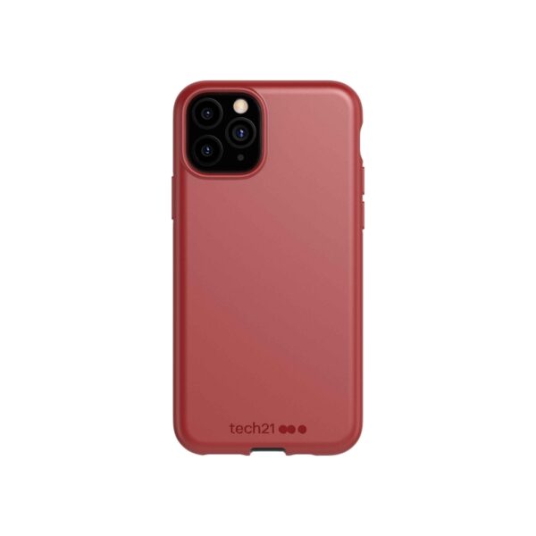 Carcasa Tech21 Pure Clear Apple iPhone 11 Pro roja Usada. - Imagen 3