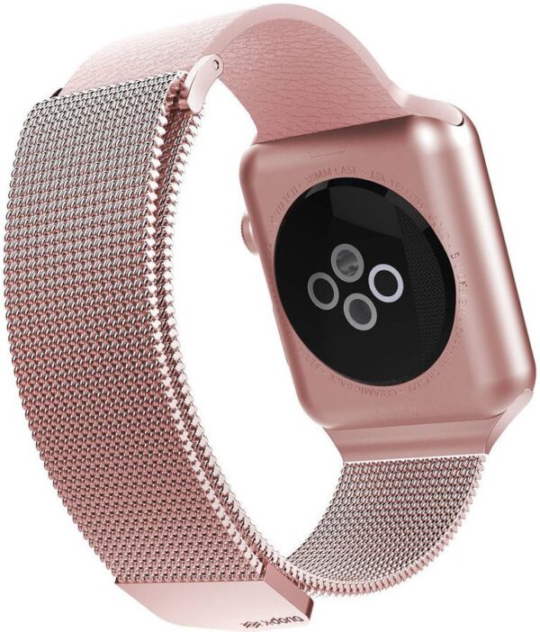 Correa de malla híbrida X-Doria xRaptic para Apple Watch de 42/44 mm Rosa Usada - Imagen 3