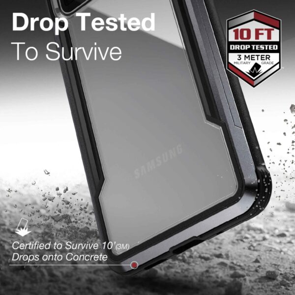 Carcasa X-Doria Defense Shield para Samsung Galaxy S20 Ultra negra - Imagen 3