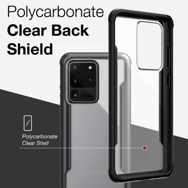 Carcasa X-Doria Defense Shield para Samsung Galaxy S20 Ultra negra - Imagen 5