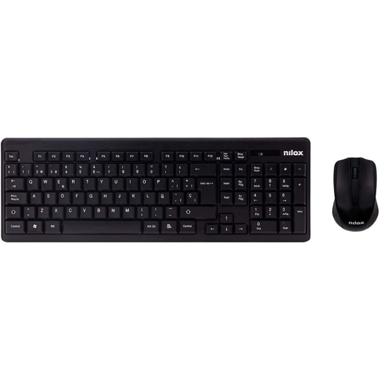 Combo Nilox Teclado + Ratón Inalámbrico español (ñ)
