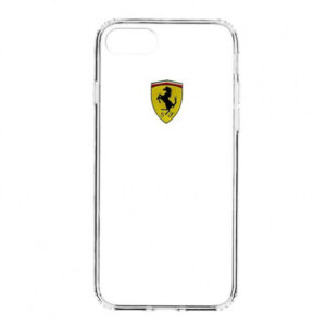 Funda original Ferrari para Apple iPhone SE/5S/5 transparente