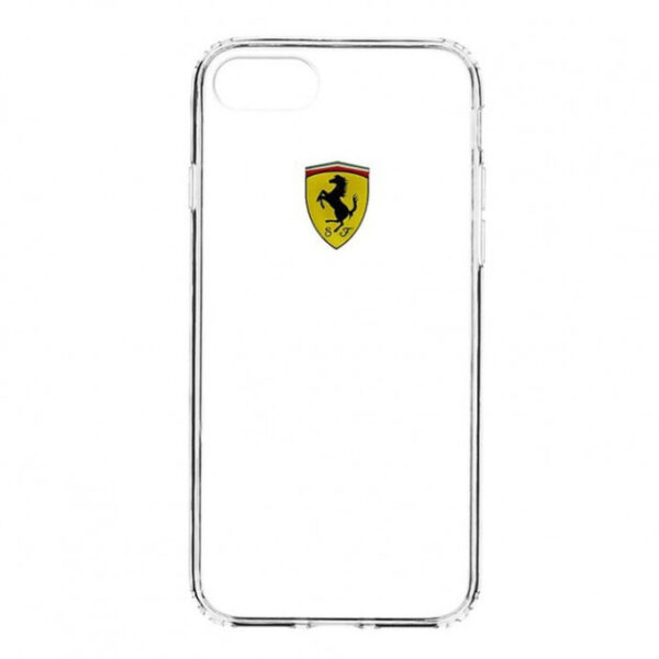 Funda original Ferrari para Apple iPhone SE/5S/5 transparente