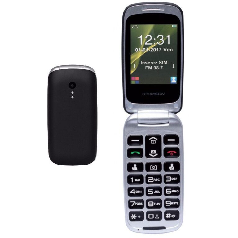Teléfono Móvil Thomson Serea 63 2,4'' Vga Bluetooth FM color negro