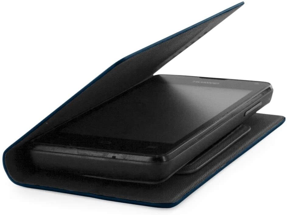 Funda Folio universal Muvit compatible con 4'' con función soporte azul. - Imagen 3