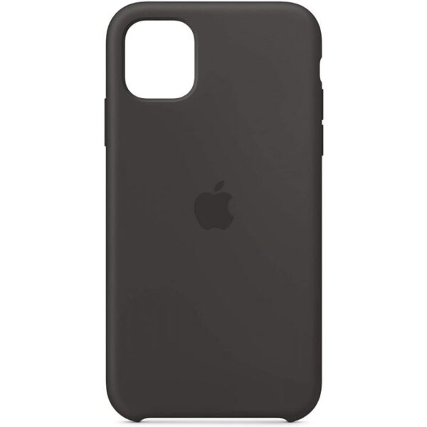 Funda Original Apple Silicona para Apple iPhone 11 negra