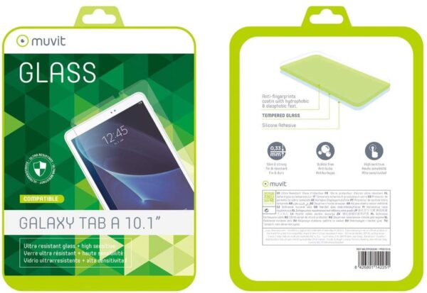 Protector de pantalla Muvit para Samsung Galaxy Tab A 10,1'' **OFERTA 2x1** - Imagen 2