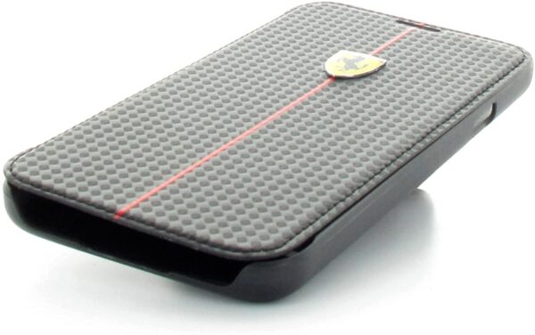 Funda Oficial Ferrari CARBON para Samsung Galaxy S5 negro. - Imagen 2