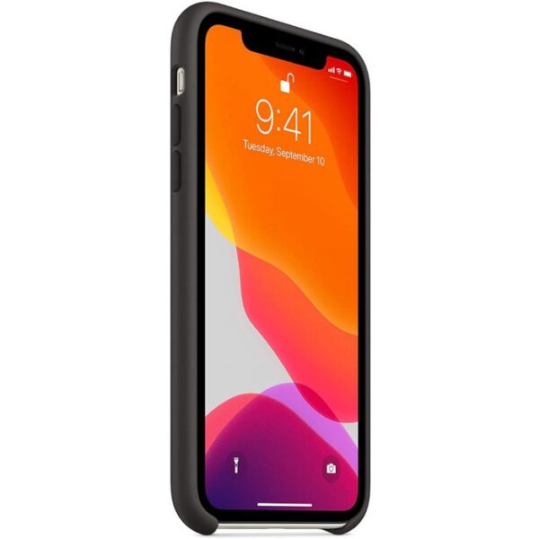 Funda Original Apple Silicona para Apple iPhone 11 negra - Imagen 3