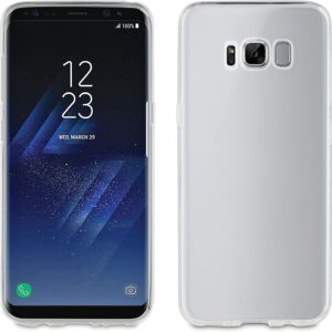 Pack Muvit para Samsung Galaxy S8+ funda Cristal Soft+protector pantalla vidrio