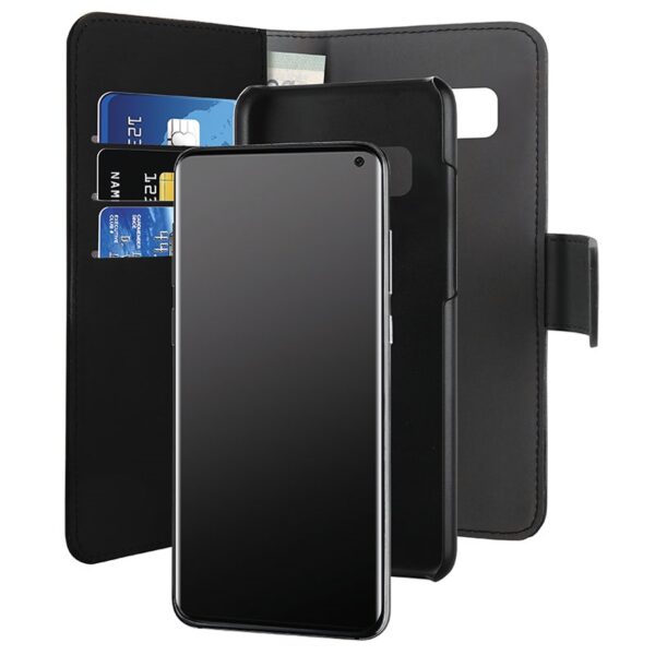 Puro Funda magnética 2 en 1 para Samsung Galaxy s10e negro. - Imagen 2