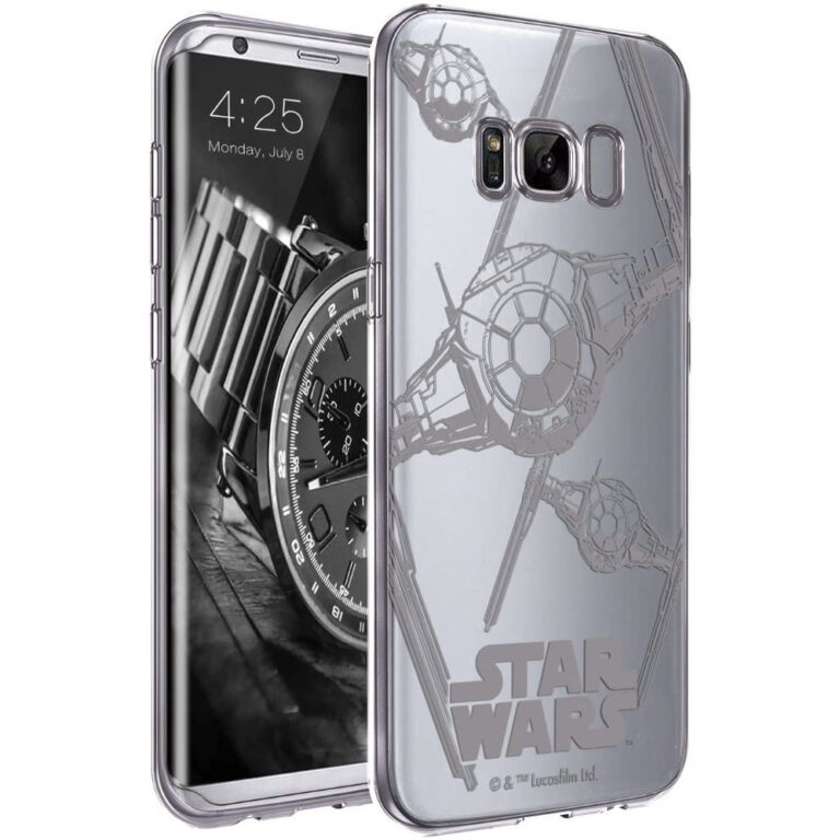 Carcasa Disney Star Wars Tie Fighter para Samsung Galaxy S8 transparente.