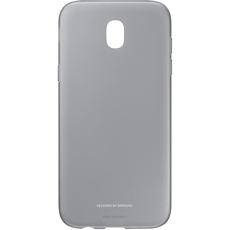 Carcasa original Samsung Jelly Cover para Galaxy J5 2017 color negro