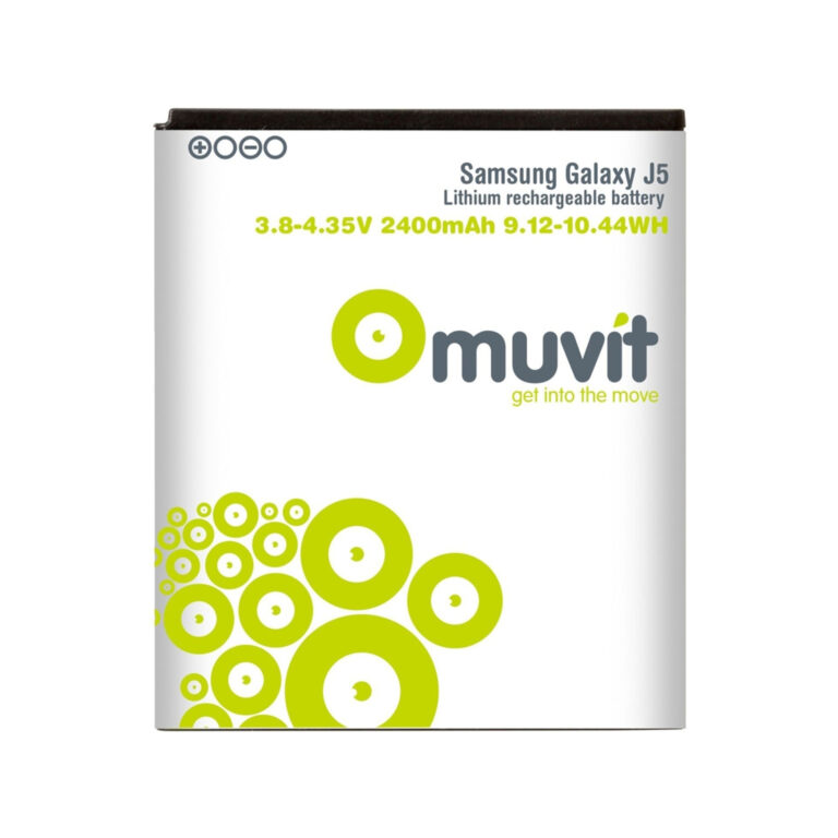 Batería Litio Muvit para Samsung Galaxy J5 2300mAh.