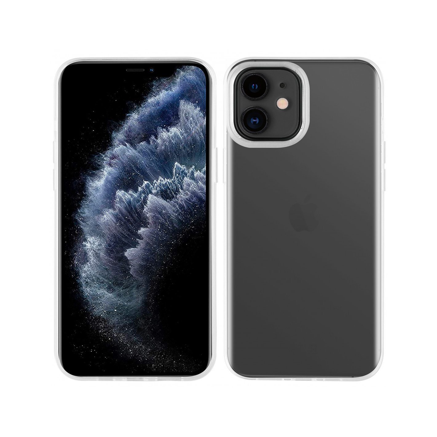 Carcasa Muvit for change para Apple iPhone 12/12 Pro recycletek transparente