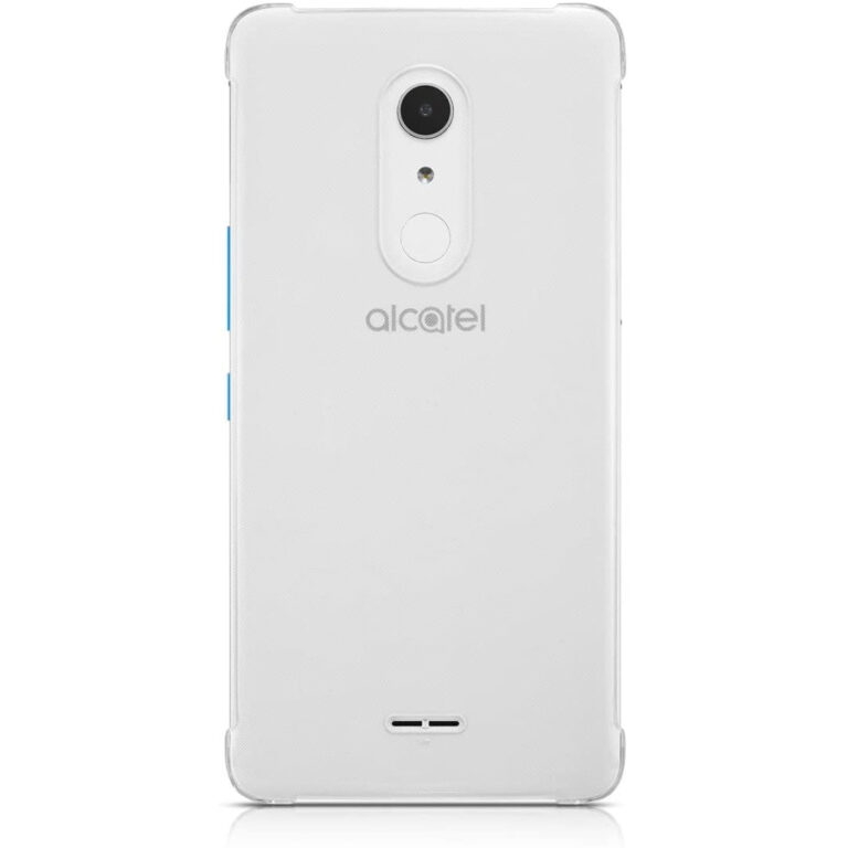 Carcasa original Alcatel para Alcatel A3 XL Transparente.