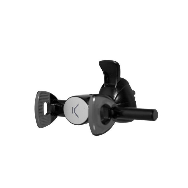 Soporte Coche Universal Ksik pinza para rejilla rotativo 360º hasta 6,3''