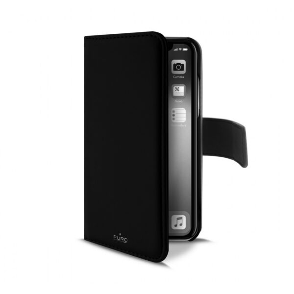 Funda Puro wallet para Apple iPhone XS/X + carcasa extraíble negra - Imagen 4
