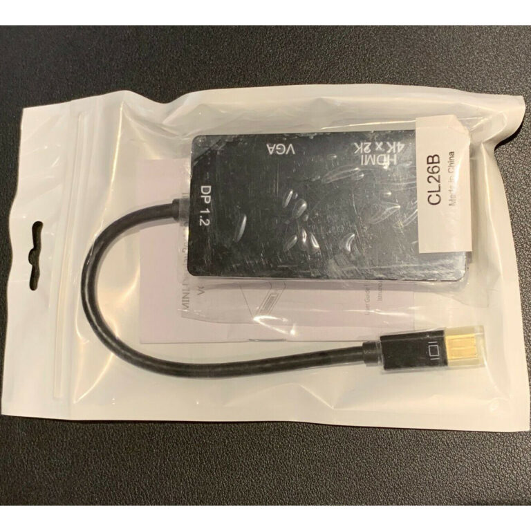 Mini Displayport 1.2 a HDMI, VGA, DVI de monitor de computadora CL26B