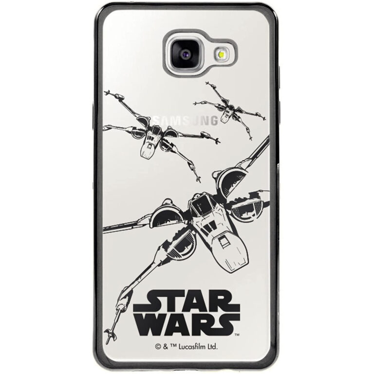 Carcasa Disney Star Wars X-Wing para Samsung Galaxy A5 2017 transparente.