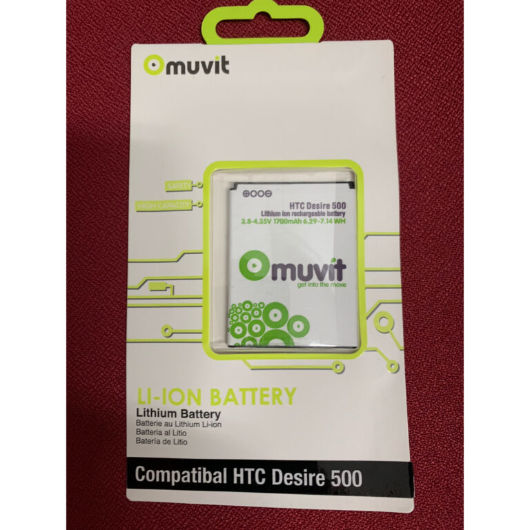 Batería Litio Muvit para HTC Desire 500 3.8V 1700mAh