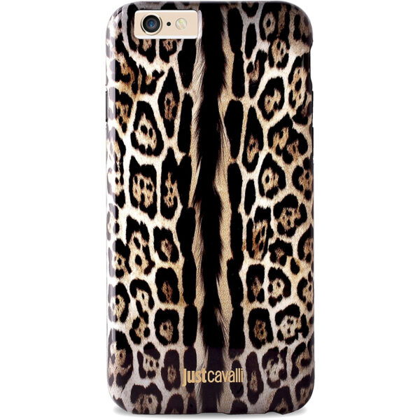 Carcasa Puro JUST CAVALLI Leopard para Apple iPhone 6 / 6s.