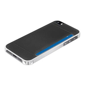 Carcasa Muvit Crystal Card para Apple iPhone 5/5S/SE color negro