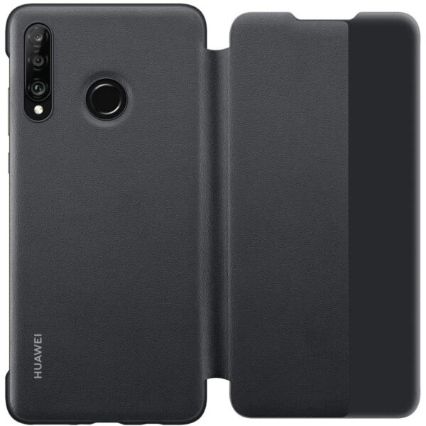 Funda original Huawei para Huawei P30 Lite Smart View Cover color Negro - Imagen 4