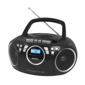 Radio Con Cassette grabador, USB y CD Daewoo DBU-51 (NUEVA)