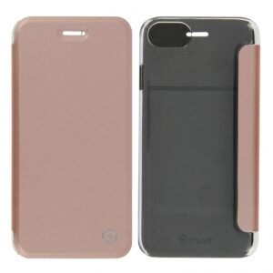 Funda de Libro Billetera Cristal Muvit para Apple Iphone 7 / 8 Rosa