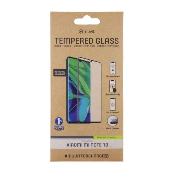 Muvit for change protector pantalla Xiaomi Note 10/Note 10 Pro vidrio templado. - Imagen 3
