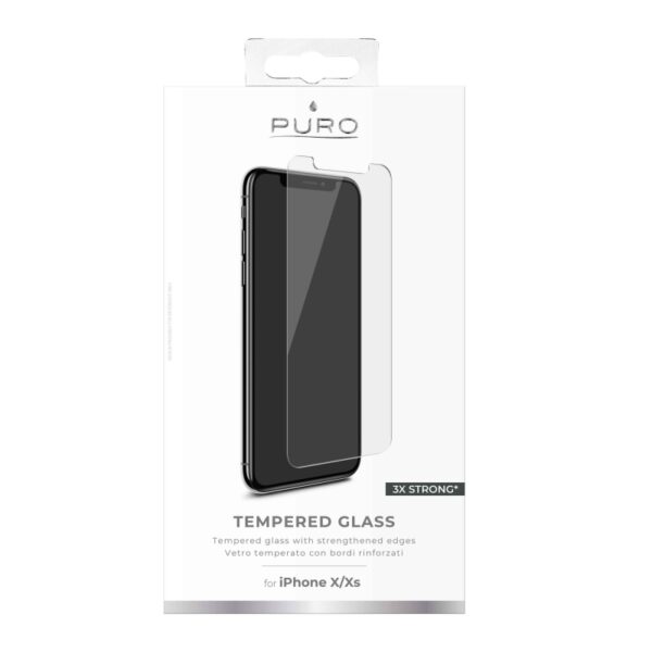 Protector de pantalla Puro para Apple iPhone XS/X vidrio templado. - Imagen 3