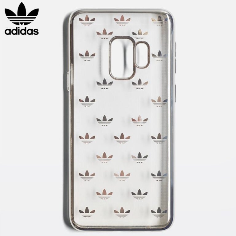 Funda Licencia Adidas para Samsung G960 Galaxy S9 Transparente Plata (NUEVA)