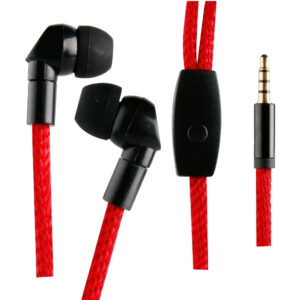 Auriculares Muvit Life MLHPH0010 estéreo con micrófono color Rojo