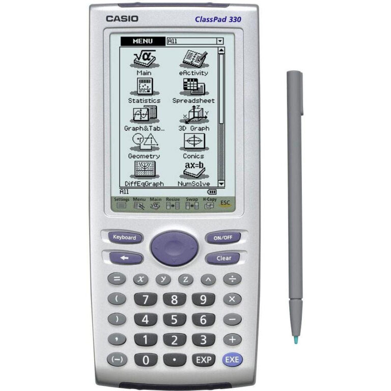Casio ClassPad 330 Plus - Calculadora científica con batería color gris