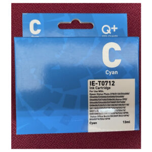 Cartucho compatible Cyan IE-T0712 para Epson Stylus Photo.