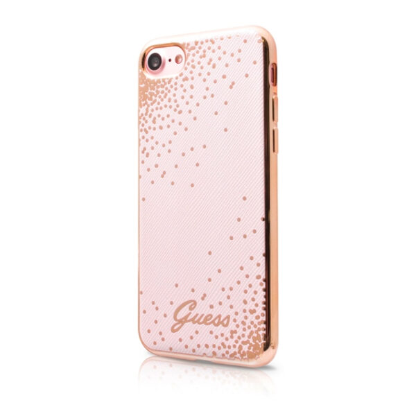 Carcasa Guess Dots para Apple iPhone 7 color rosa