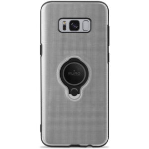 Carcasa Puro Ring Magnética para Samsung Galaxy S8 Plus transparente.