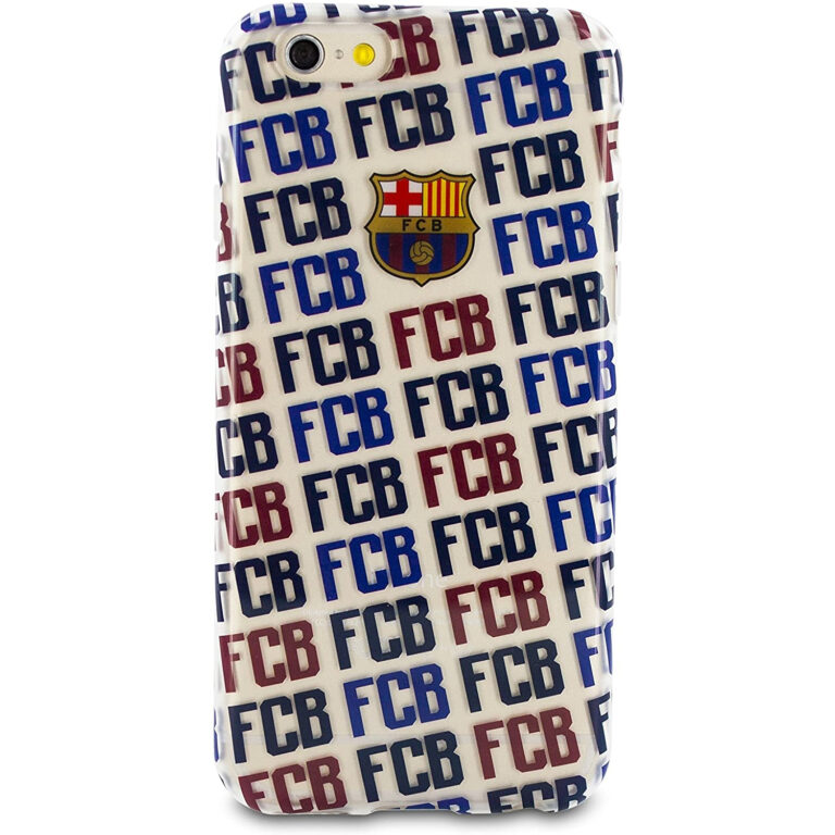 Carcasa TPU para Apple iPhone 6/6S licencia F.C. Barcelona Escudo.