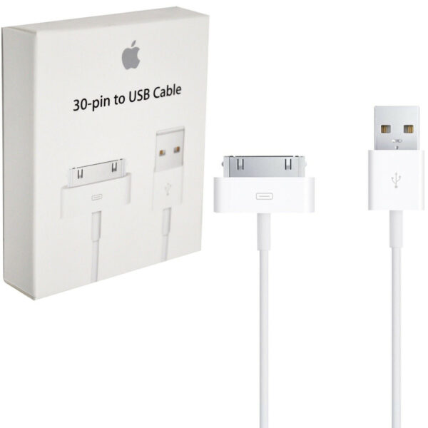 Cable de datos y cargador Apple cable USB 2.0 USB A Apple 30-p - Imagen 2